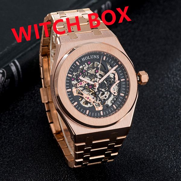 2022new men's watch automatic mechanical hollow watch classic style 42mm all stainless steel 5 atm waterproof sapphire super luminous, Slivery;brown
2022new men's watch automatic mechanical hollow watch classic style 42mm all stainless steel 5 atm waterproof sapphire super luminous, Slivery;brown