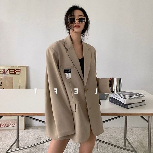 womens suits blazers spring suit jackets for female coat korean long jacket blazer set women ladies harajuku elegant 221117, White;black
womens suits blazers spring suit jackets for female coat korean long jacket blazer set women ladies harajuku elegant 221117, White;black