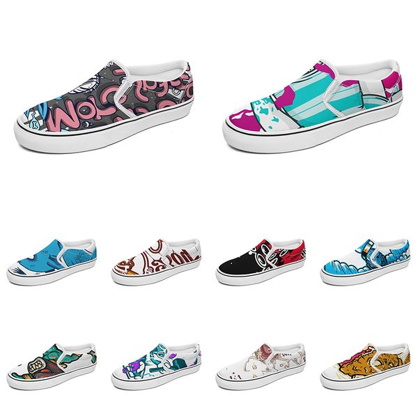 men women custom slip on canvas shoes anime cartoon animal design diy word black white blue red outdoor mens trainer 021
men women custom slip on canvas shoes anime cartoon animal design diy word black white blue red outdoor mens trainer 021