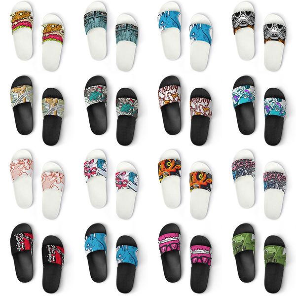 men women custom slippers shoes artoon animal design diy word black white blue red mens trainer 111
men women custom slippers shoes artoon animal design diy word black white blue red mens trainer 111