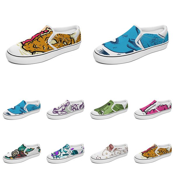 men women custom slip on canvas shoes anime cartoon animal design diy word black white blue red outdoor mens trainer 146
men women custom slip on canvas shoes anime cartoon animal design diy word black white blue red outdoor mens trainer 146