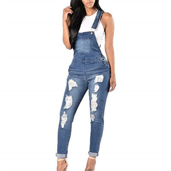women's jumpsuits & rompers new style worn-out fashionable stretch one-piece denim suspenders for women, Black;white
women's jumpsuits & rompers new style worn-out fashionable stretch one-piece denim suspenders for women, Black;white