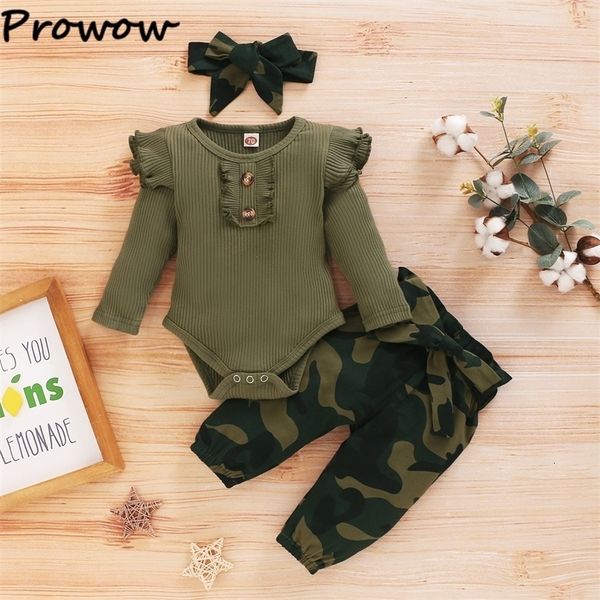 clothing sets prowow 018m daddys little girl baby outfits set army green bodysuitbowknot camouflage pantsheadband kids clothes 221116, White
clothing sets prowow 018m daddys little girl baby outfits set army green bodysuitbowknot camouflage pantsheadband kids clothes 221116, White