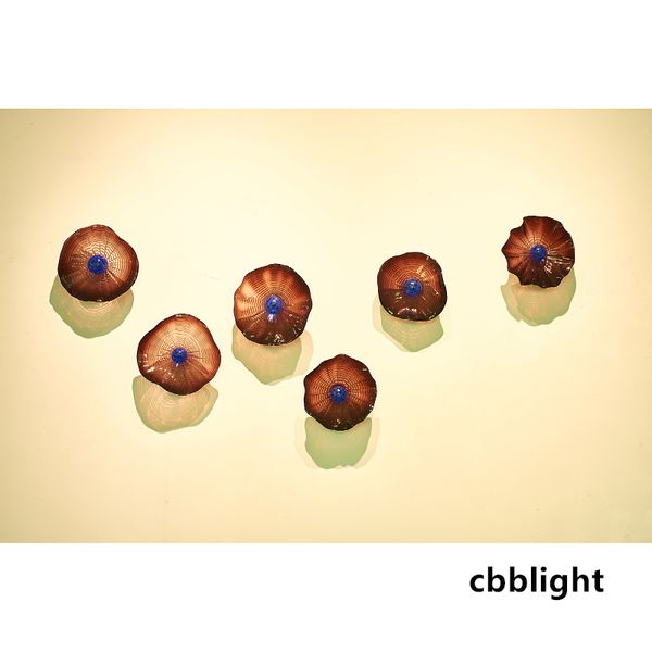 modern wall plate decor lamps art flower dia20-45cm 6pcs/set luxury deep red color murano glass plates hanging fixture manufacturer direct s
modern wall plate decor lamps art flower dia20-45cm 6pcs/set luxury deep red color murano glass plates hanging fixture manufacturer direct s