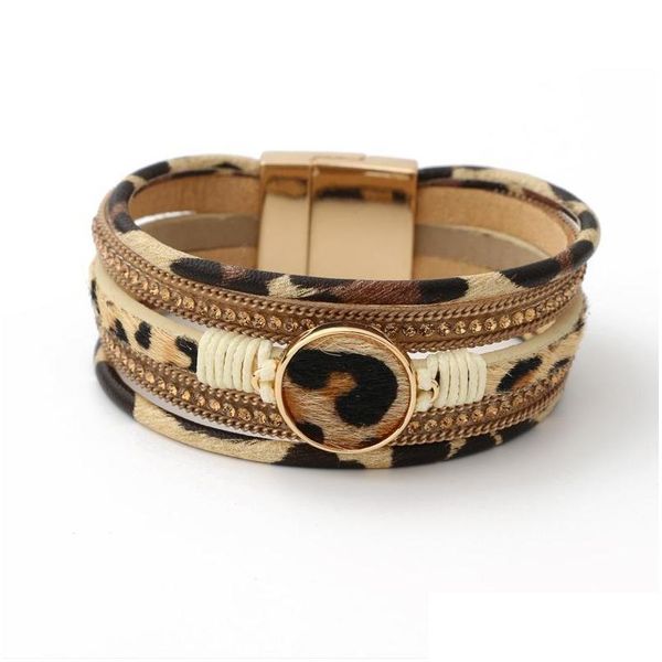 bangle bangle stackable leopard leather rope magnetic button bracelets for women trendy winter wrist accessory wholesale drop delive dhxcs, Black
bangle bangle stackable leopard leather rope magnetic button bracelets for women trendy winter wrist accessory wholesale drop delive dhxcs, Black