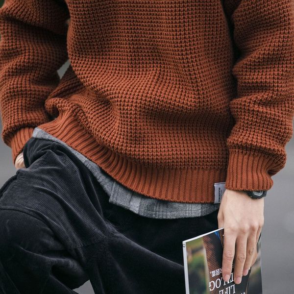 men's sweaters harajuku winter casual regular fit crewneck pullovers knitted sweater fashion clothing 221117, White;black
men's sweaters harajuku winter casual regular fit crewneck pullovers knitted sweater fashion clothing 221117, White;black