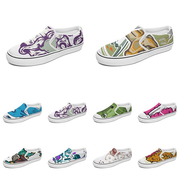 men women custom slip on canvas shoes anime cartoon animal design diy word black white blue red outdoor mens trainer 109
men women custom slip on canvas shoes anime cartoon animal design diy word black white blue red outdoor mens trainer 109