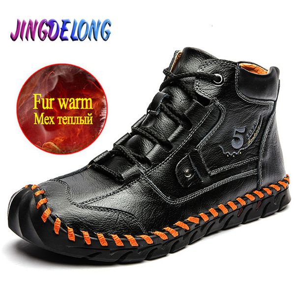 boots classic men's winter leather ankle plush warm designer snow work breathable 221117, Black
boots classic men's winter leather ankle plush warm designer snow work breathable 221117, Black