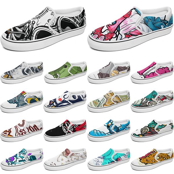 custom shoes slip-on canvas shoe customized sneakers men women blue red yellow classic custom comfortable low platform sneaker color49
custom shoes slip-on canvas shoe customized sneakers men women blue red yellow classic custom comfortable low platform sneaker color49