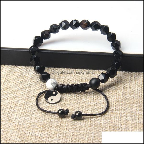 beaded design tai chi bracelet with stainless steel yingyang beads and natural stone fashion designer friendship jewelry gift drop d dhzod, Black
beaded design tai chi bracelet with stainless steel yingyang beads and natural stone fashion designer friendship jewelry gift drop d dhzod, Black