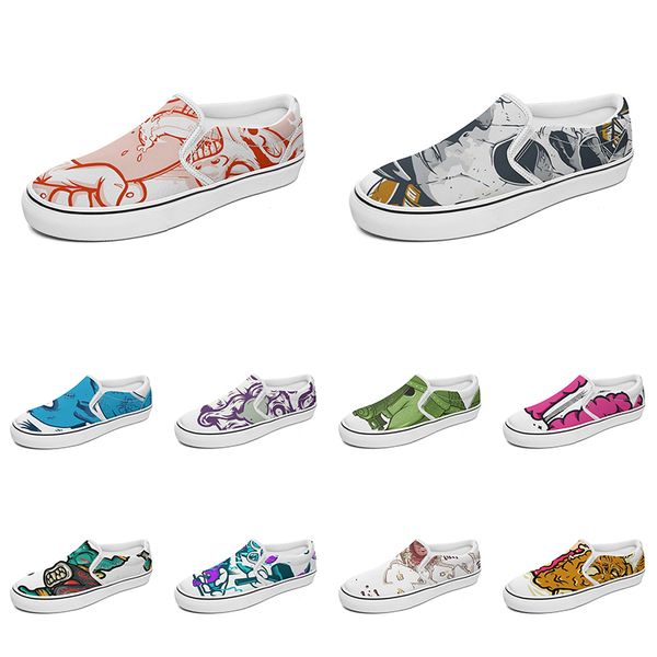 men women custom slip on canvas shoes anime cartoon animal design diy word black white blue red outdoor mens trainer 139
men women custom slip on canvas shoes anime cartoon animal design diy word black white blue red outdoor mens trainer 139