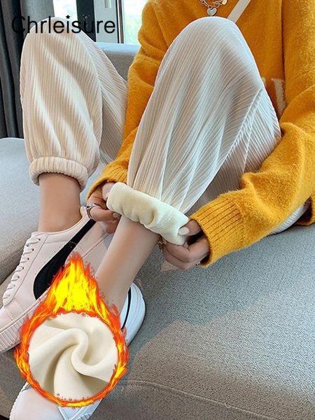 women's pants capris chrleisure warm casual pants women high waist autumn loose sweatpants solid color fleece winter corduroy straight, Black;white
women's pants capris chrleisure warm casual pants women high waist autumn loose sweatpants solid color fleece winter corduroy straight, Black;white