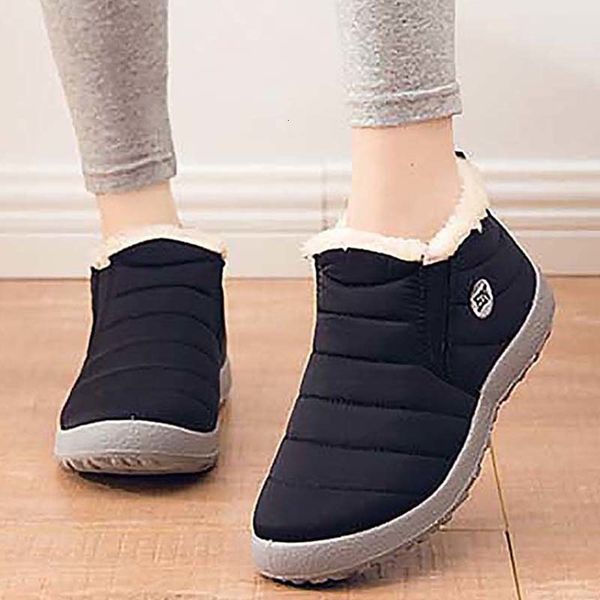 boots women snow casual ladies shoes slip on platform women's waterproof ankle plush winter footwear botas mujer 221117, Black
boots women snow casual ladies shoes slip on platform women's waterproof ankle plush winter footwear botas mujer 221117, Black