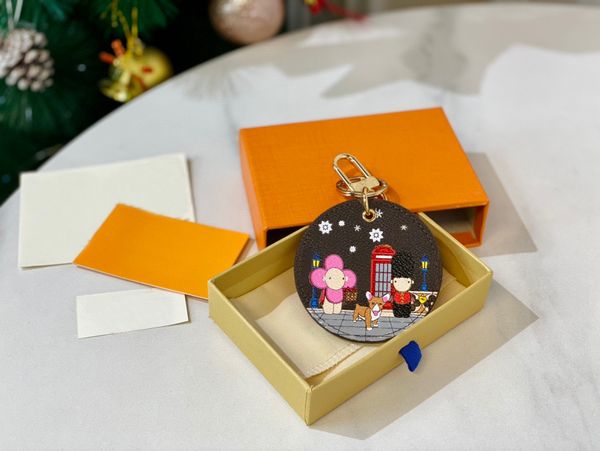 2022 new designer xmas key chain bag decoration mono accessories key ring leather letter pattern christmas gift to her mystery luxurious pur, Black
2022 new designer xmas key chain bag decoration mono accessories key ring leather letter pattern christmas gift to her mystery luxurious pur, Black