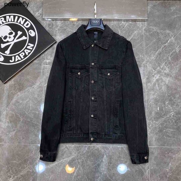 new men's jackets designer autumn chroms embroidered leather denim fashion brand streetwear jacket, Black;brown
new men's jackets designer autumn chroms embroidered leather denim fashion brand streetwear jacket, Black;brown