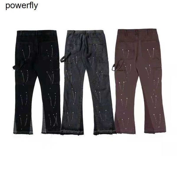 galery dept men's jeans new designer splash star spotted denim pants men's youth fashion streetwear pants, Blue
galery dept men's jeans new designer splash star spotted denim pants men's youth fashion streetwear pants, Blue