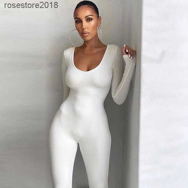 u neck tight jumpsuit rompers women long sleeve jumpsuits slim outfits clubwear s-l, Black;white
u neck tight jumpsuit rompers women long sleeve jumpsuits slim outfits clubwear s-l, Black;white