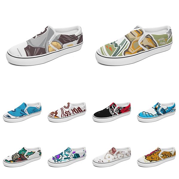 men women custom slip on canvas shoes anime cartoon animal design diy word black white blue red outdoor mens trainer 014
men women custom slip on canvas shoes anime cartoon animal design diy word black white blue red outdoor mens trainer 014