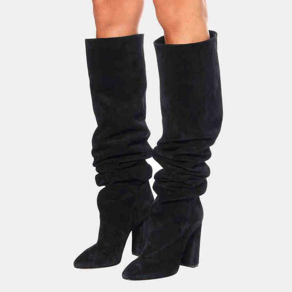boots arden furtado 2022 autumn winter chunky heels pleated boots ladies slip on pointed toe over the knee high big size 44 45 220906, Black
boots arden furtado 2022 autumn winter chunky heels pleated boots ladies slip on pointed toe over the knee high big size 44 45 220906, Black