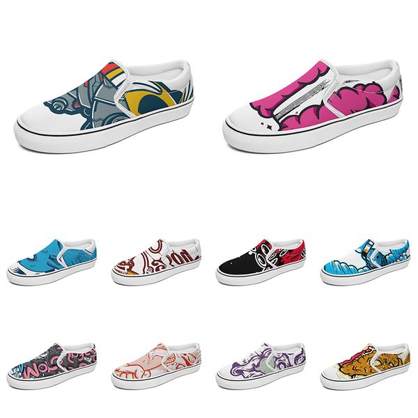 men women custom slip on canvas shoes anime cartoon animal design diy word black white blue red outdoor mens trainer 086
men women custom slip on canvas shoes anime cartoon animal design diy word black white blue red outdoor mens trainer 086