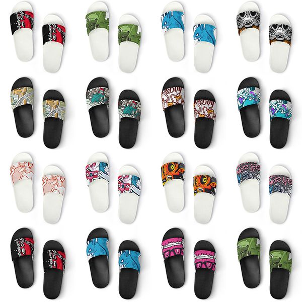 men women custom slippers shoes artoon animal design diy word black white blue red mens trainer 070
men women custom slippers shoes artoon animal design diy word black white blue red mens trainer 070