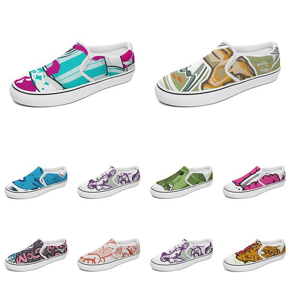 men women custom slip on canvas shoes anime cartoon animal design diy word black white blue red outdoor mens trainer 155
men women custom slip on canvas shoes anime cartoon animal design diy word black white blue red outdoor mens trainer 155