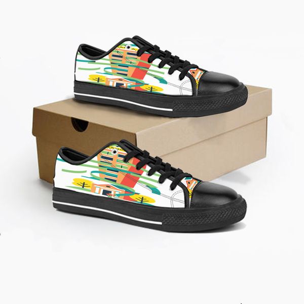 custom shoes classic canvas low cut skateboard casual triple black accept customization uv printing low mens womens sports sneakers breathab
custom shoes classic canvas low cut skateboard casual triple black accept customization uv printing low mens womens sports sneakers breathab