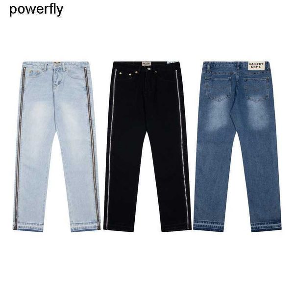 men's jeans new designer galery dept fashion brand men's women's casual side streetwear jeans, Blue
men's jeans new designer galery dept fashion brand men's women's casual side streetwear jeans, Blue