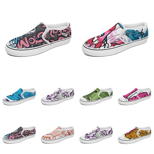 men women custom slip on canvas shoes anime cartoon animal design diy word black white blue red outdoor mens trainer 177
men women custom slip on canvas shoes anime cartoon animal design diy word black white blue red outdoor mens trainer 177
