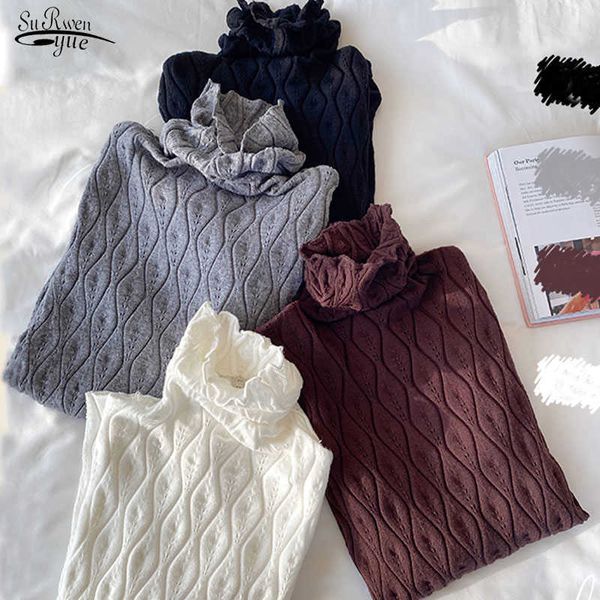 women's sweaters turtleneck pullover women sweaters autumn winter 2022 cashmere elegant knitted jumper sweater warm soft pull femme 22, White;black
women's sweaters turtleneck pullover women sweaters autumn winter 2022 cashmere elegant knitted jumper sweater warm soft pull femme 22, White;black
