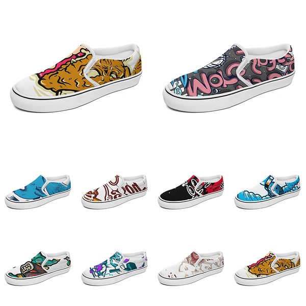 men women custom slip on canvas shoes anime cartoon animal design diy word black white blue red outdoor mens trainer 018
men women custom slip on canvas shoes anime cartoon animal design diy word black white blue red outdoor mens trainer 018