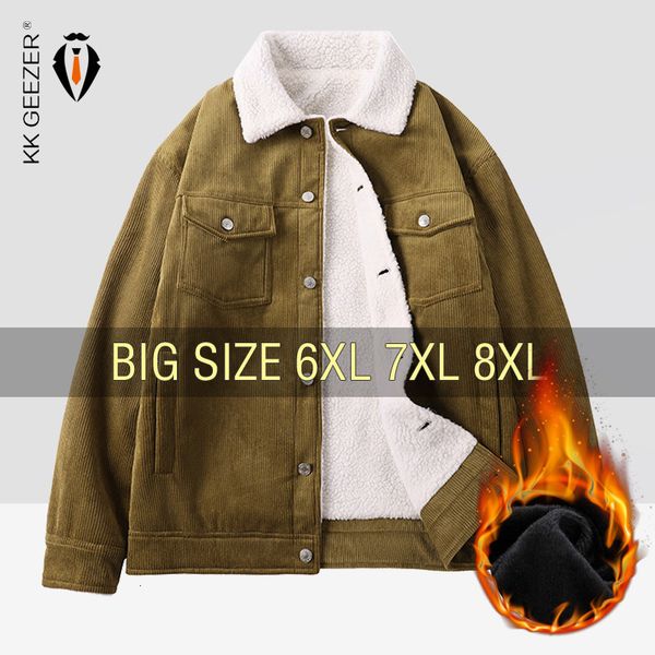 mens down parkas winter jacket men cashmere fleece coat plus size 6xl 7xl 8xl cotton padded thick warm parka safari style thickens 221117, Black
mens down parkas winter jacket men cashmere fleece coat plus size 6xl 7xl 8xl cotton padded thick warm parka safari style thickens 221117, Black