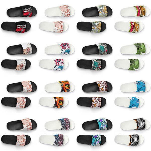 men women custom slippers shoes artoon animal design diy word black white blue red mens trainer 201
men women custom slippers shoes artoon animal design diy word black white blue red mens trainer 201