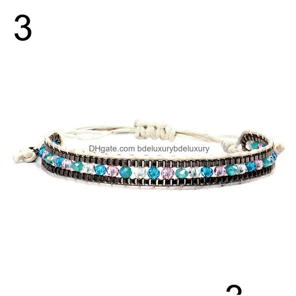 bangle bangle summer beach bohemian beading wax rope handmade woven bracelet women jewelry 1 drop delivery bracelets dh1pj, Black
bangle bangle summer beach bohemian beading wax rope handmade woven bracelet women jewelry 1 drop delivery bracelets dh1pj, Black