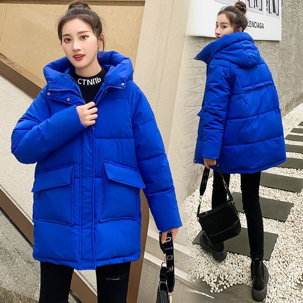 women's down parkas winter hooded cottonpadded jacket women's korean version of the candy color loose warm short down padded jacke, Black
women's down parkas winter hooded cottonpadded jacket women's korean version of the candy color loose warm short down padded jacke, Black