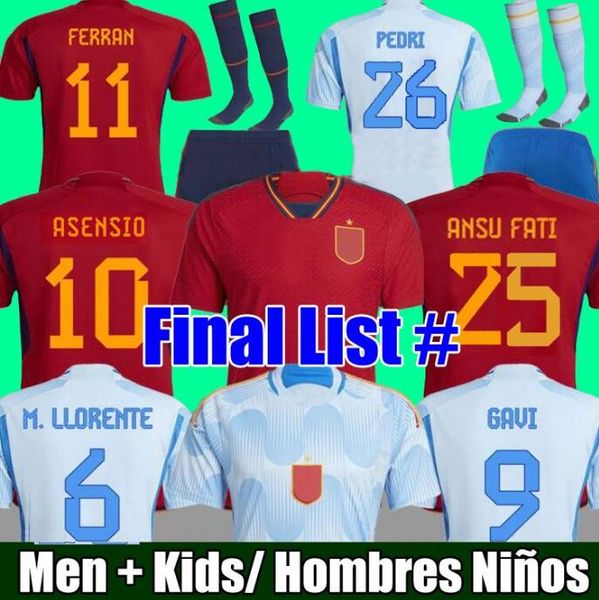 2022 spain soccer jerseys pedri ferran morata espana camiseta 22 23 asensio ansu fati sergio men kit uniformes fans version 2023, Black;yellow
2022 spain soccer jerseys pedri ferran morata espana camiseta 22 23 asensio ansu fati sergio men kit uniformes fans version 2023, Black;yellow