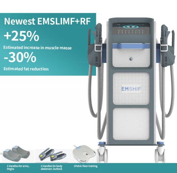 emshif neo 4 handles rf muscle sculpt fat beauty machine build muscle weight loss buttock lifting
emshif neo 4 handles rf muscle sculpt fat beauty machine build muscle weight loss buttock lifting