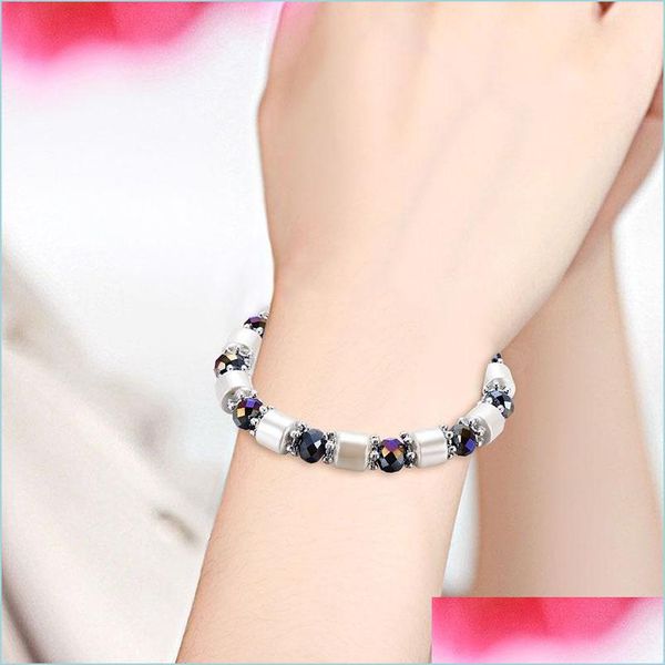 beaded cylindrical magnetic magnet beads strands bracelet for men women fashion jewelry gift drop delivery bracelets dhuzw, Black
beaded cylindrical magnetic magnet beads strands bracelet for men women fashion jewelry gift drop delivery bracelets dhuzw, Black