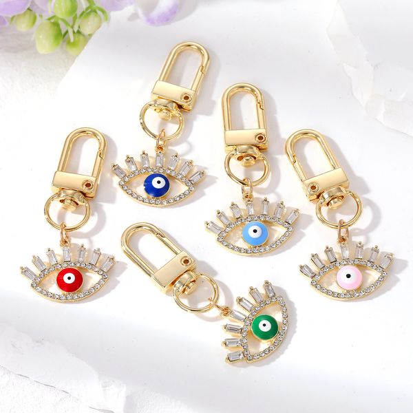 crystal hollow evil eye eyelash eye keychain key rings lucky red blue eyes bag car pendant keyring accessories jewelry, Slivery;golden
crystal hollow evil eye eyelash eye keychain key rings lucky red blue eyes bag car pendant keyring accessories jewelry, Slivery;golden