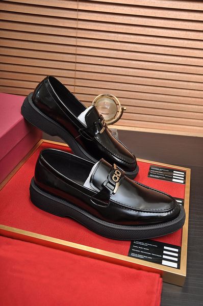 mens designer fashion loafers genuine leather business office work formal dress shoes brand platform party wedding flat shoes size 38-45, Black
mens designer fashion loafers genuine leather business office work formal dress shoes brand platform party wedding flat shoes size 38-45, Black