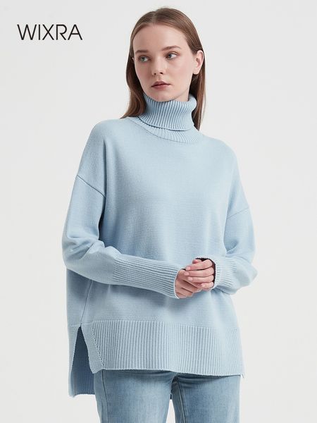 women's sweaters wixra women turtleneck sweater long sleeve autumn winter spring highcollar pullover femme solid loose jumper knitting, White;black
women's sweaters wixra women turtleneck sweater long sleeve autumn winter spring highcollar pullover femme solid loose jumper knitting, White;black