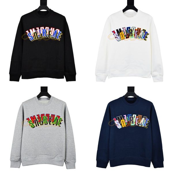mens luxury warm hoodie womens fashion overlapping colored letters men women casual fleece hoodies asian size s-xl, Black
mens luxury warm hoodie womens fashion overlapping colored letters men women casual fleece hoodies asian size s-xl, Black