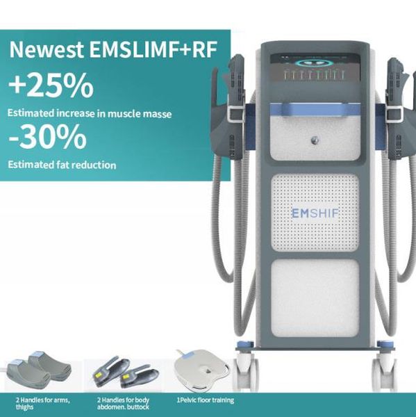 emslim neo 4 handles with rf hi-emt slimming muscle stimulator machine body shaping beauty equipment can equiped pelvic floor cushion
emslim neo 4 handles with rf hi-emt slimming muscle stimulator machine body shaping beauty equipment can equiped pelvic floor cushion
