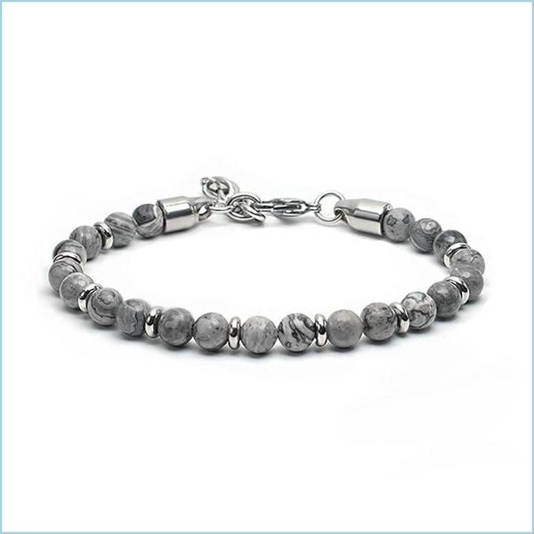 beaded fashion mens bracelet stainless steel chain natural stone tiger eye turquoise lava rock beads bracelets jewelry drop delivery dhh72, Black
beaded fashion mens bracelet stainless steel chain natural stone tiger eye turquoise lava rock beads bracelets jewelry drop delivery dhh72, Black