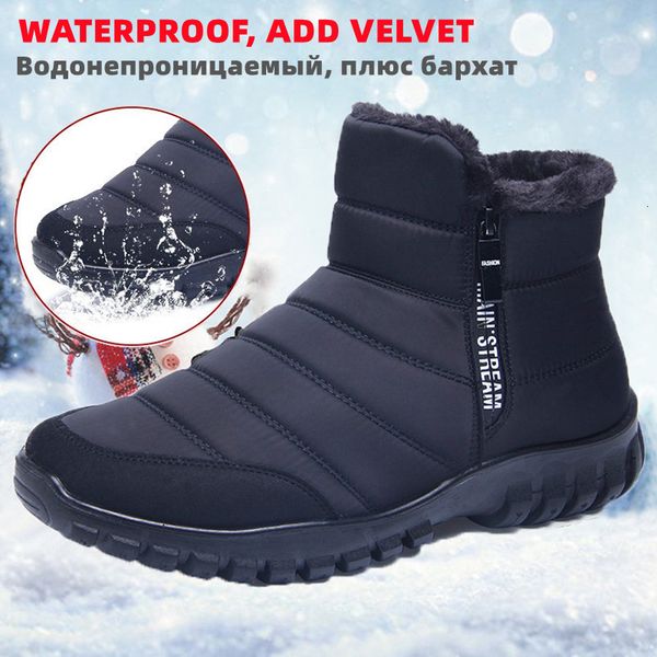 boots winter for men waterproof thick plus velvet warm snow shoes flat casual ankle women size couple 221117, Black
boots winter for men waterproof thick plus velvet warm snow shoes flat casual ankle women size couple 221117, Black