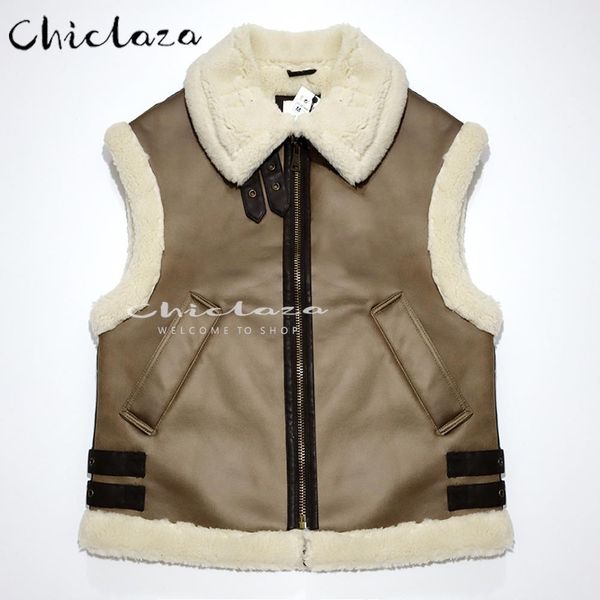 women's vests chiclaza winter women thick warm fleece faux leather jacket splice sleeveless waistcoat coat ladies biker vest outwear 2, Black;white
women's vests chiclaza winter women thick warm fleece faux leather jacket splice sleeveless waistcoat coat ladies biker vest outwear 2, Black;white
