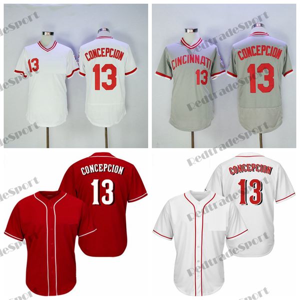 mens 13 dave concepcion baseball jerseys vintage red white stitched shirts, Blue;black
mens 13 dave concepcion baseball jerseys vintage red white stitched shirts, Blue;black