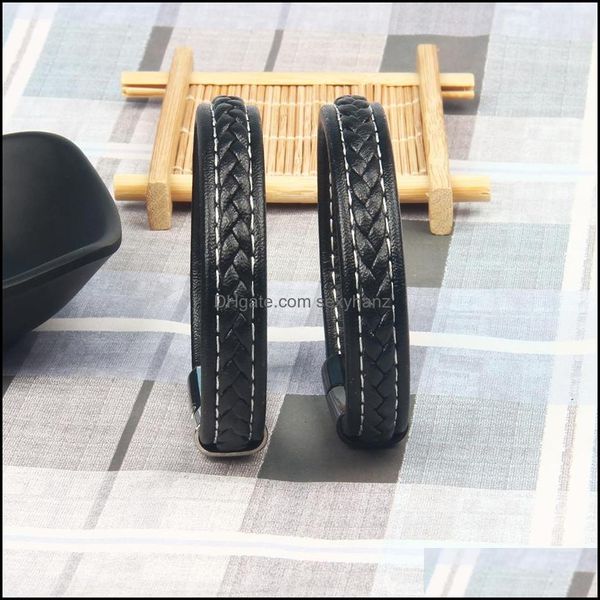bangle wholesale black genuine leather bangle bracelet stainless steel magnetic buckle clasps bracelets men and women gift jewelry d dhwbd
bangle wholesale black genuine leather bangle bracelet stainless steel magnetic buckle clasps bracelets men and women gift jewelry d dhwbd