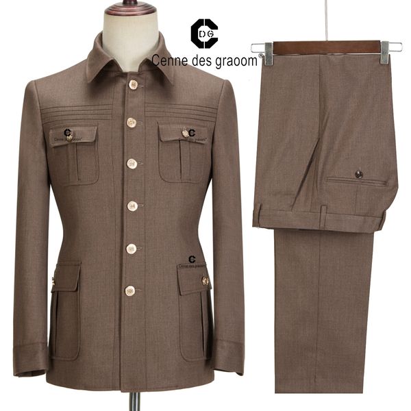 mens suits blazers cenne des graoom safari men gold button square collar tailormade formal casual business official wear ropa hombre coffee, White;black
mens suits blazers cenne des graoom safari men gold button square collar tailormade formal casual business official wear ropa hombre coffee, White;black
