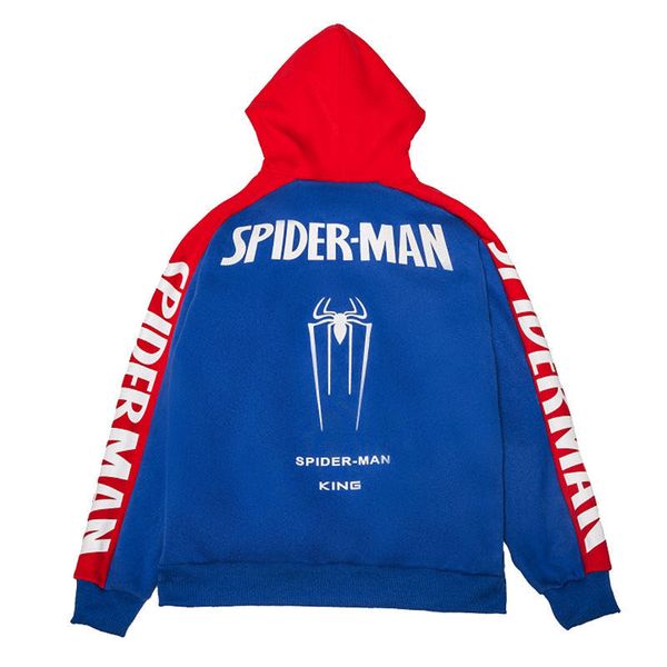 spider men's hoodie loose europe and the united states tide ins hundreds of spiderman co-branded couple models, Black
spider men's hoodie loose europe and the united states tide ins hundreds of spiderman co-branded couple models, Black